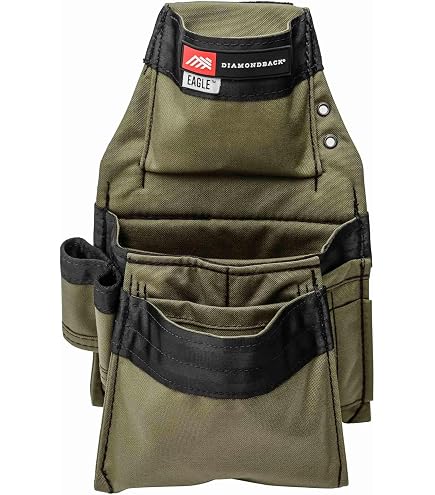 Amazon.co.jp: ダイヤモンドバックマイターツールポーチ、ブラック
